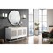 James Martin Vanities Athens 60in Single Vanity, Glossy White w/ 3 CM Eternal Marfil Top E645-V60S-GW-3EMR - alternate 6